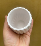 white ceramic pot - indoor plant pot - mini plant pot - cute plant pot - white plant pot - white ceramic plant pot - pot - indoor plant pot - houseplant pot - plant pot for home decoration - outdoor plant pot - plant pot for sell - online plant pot for sale - shopify online best quality plant pot - online sale - online selling - online shopping - white plant pot