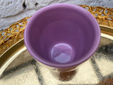mini ceramic pot - indoor plant pot - golden plate is not included - Parijat Plant 
